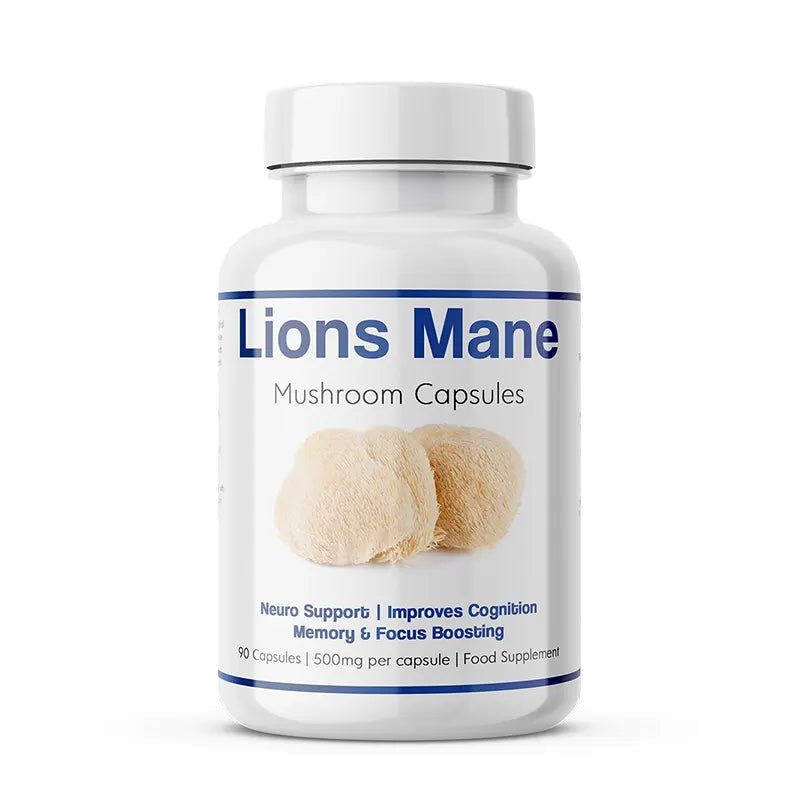 Lions Mane Mushroom Capsules - HighNSupply