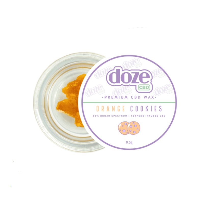 Orange Cookies CBD Wax 0.5g - HighNSupply