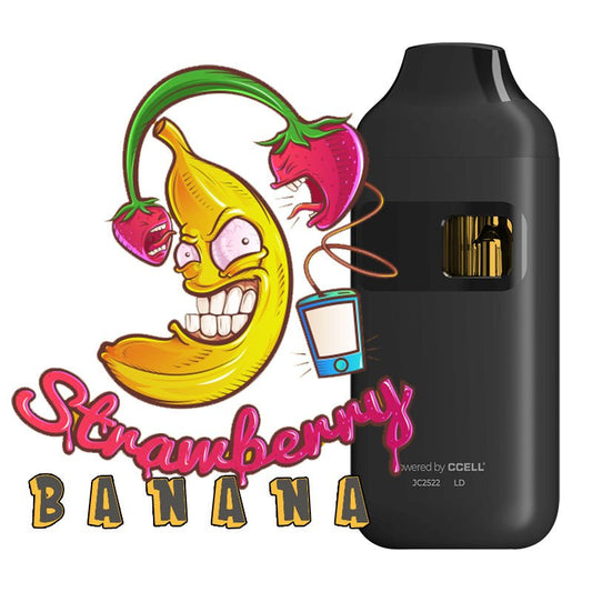 LTD Edition Strawberry Banana HHC Disposable Vape 1g - HighNSupply